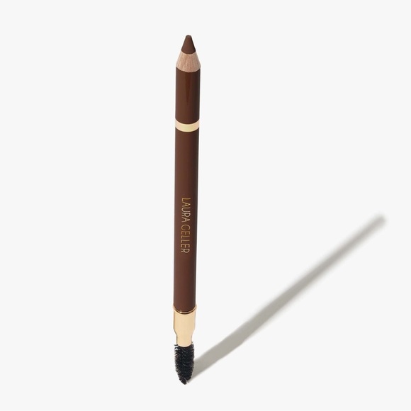 🎄STOCKING STUFFERS🆕 Laura Geller | Bravo Brow Soft Pencil + Brush - Medium Brown - Picture 1 of 13
